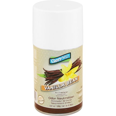 Impact Products Air Freshener, f/Metered Dispensers, 6.35oz, , Vanilla Bean, PK 12 IMP325VCT